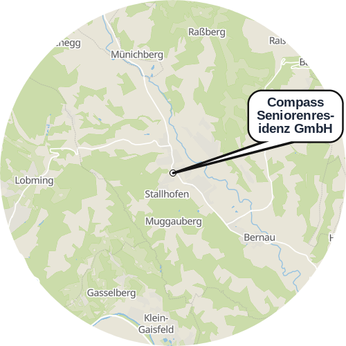 Kartenausschnitt für die Firma Compass Seniorenresidenz GmbH