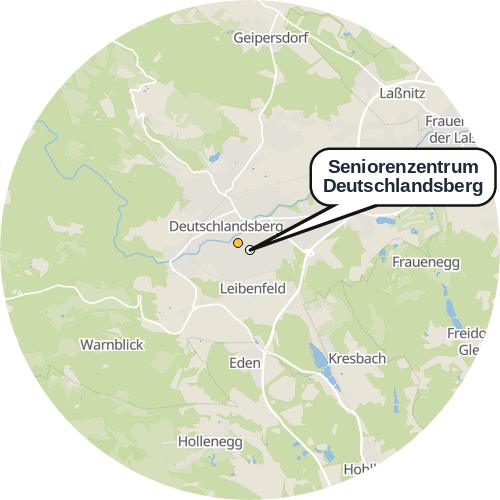 Kartenausschnitt für die Firma Seniorenzentrum Deutschlandsberg
